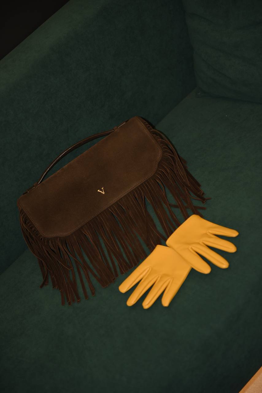 Gloves Sansa mustard