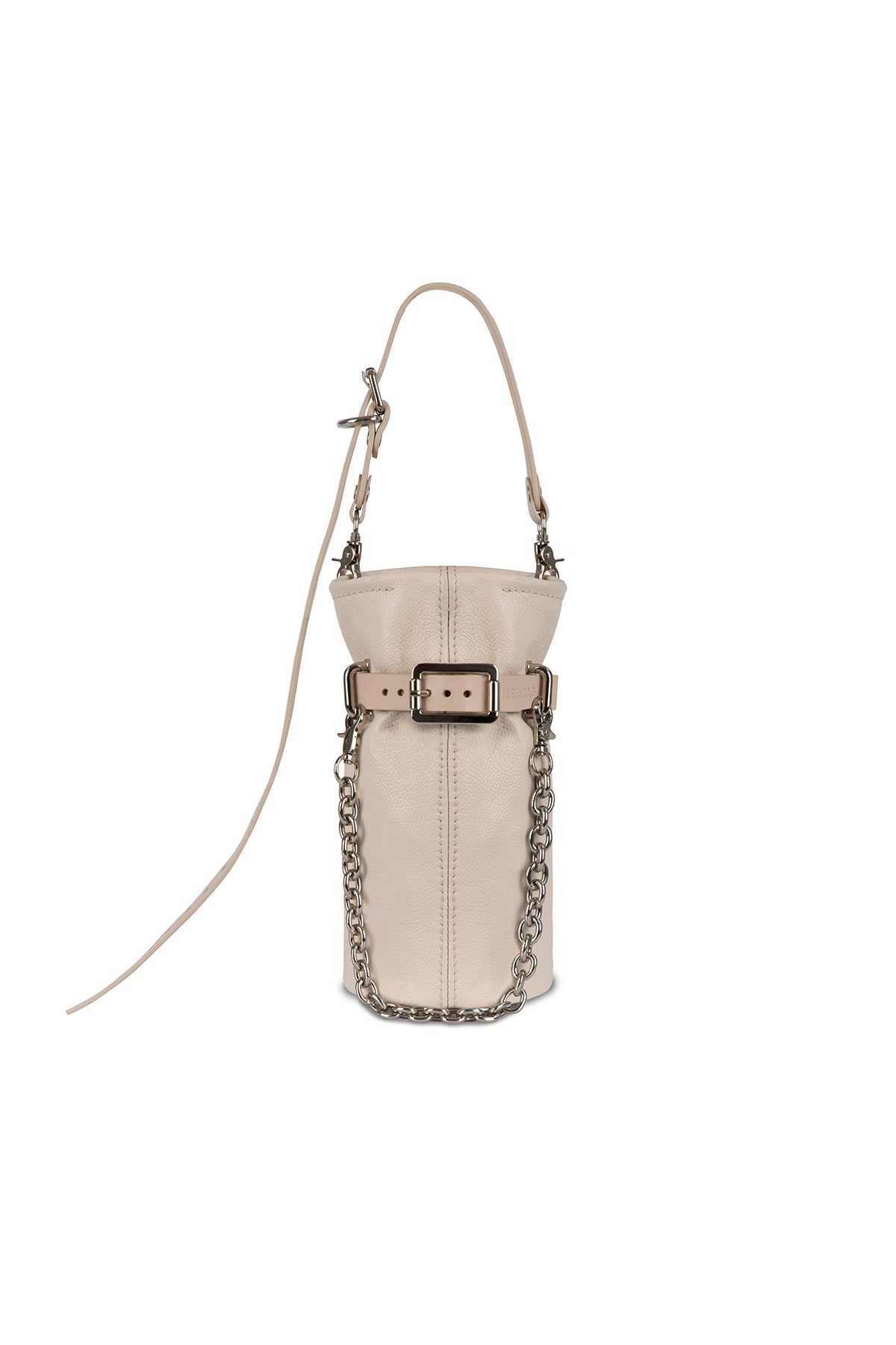 Bag NIKIN 2.0 Beige Textured Leather