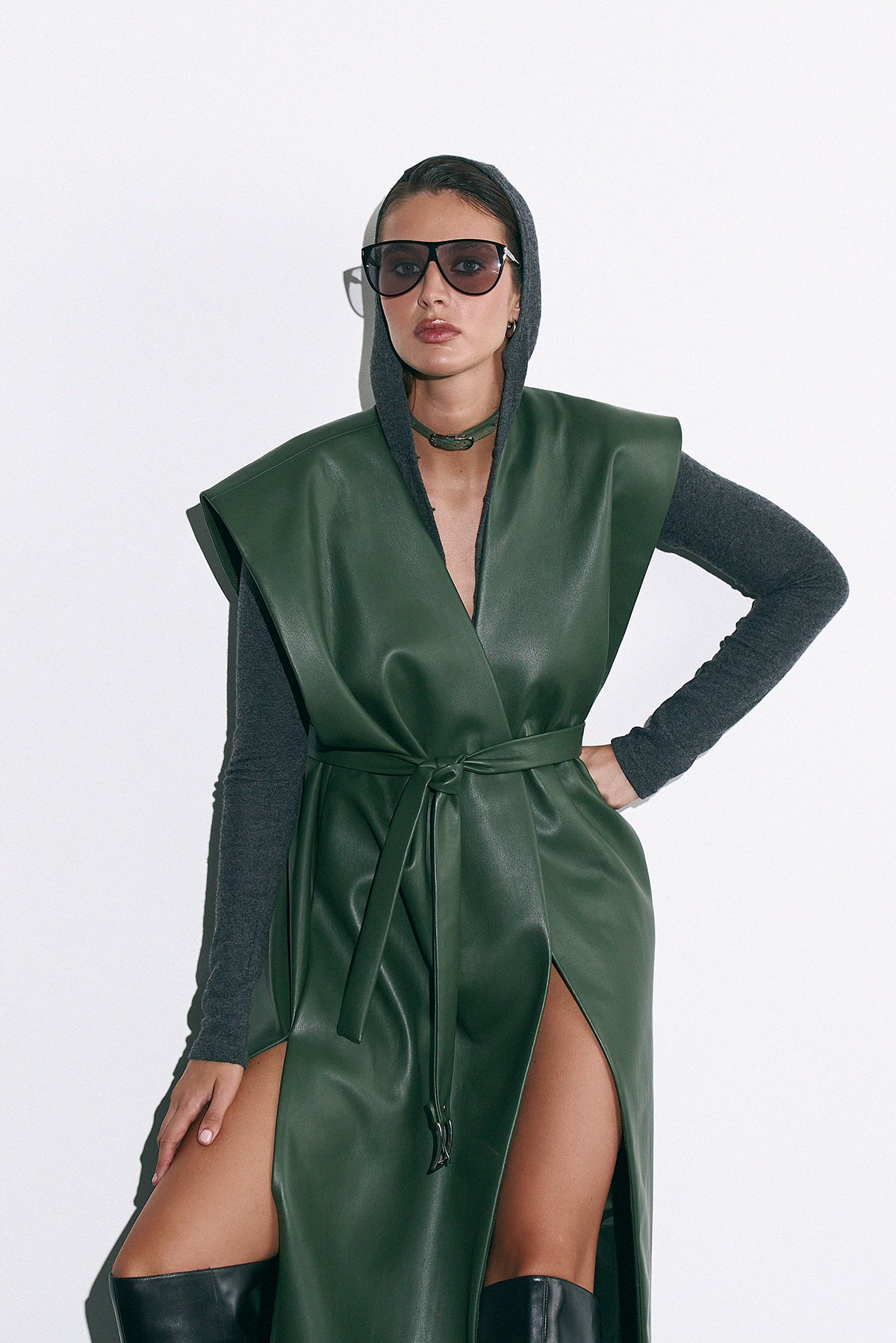 Cape-vest Caleon green