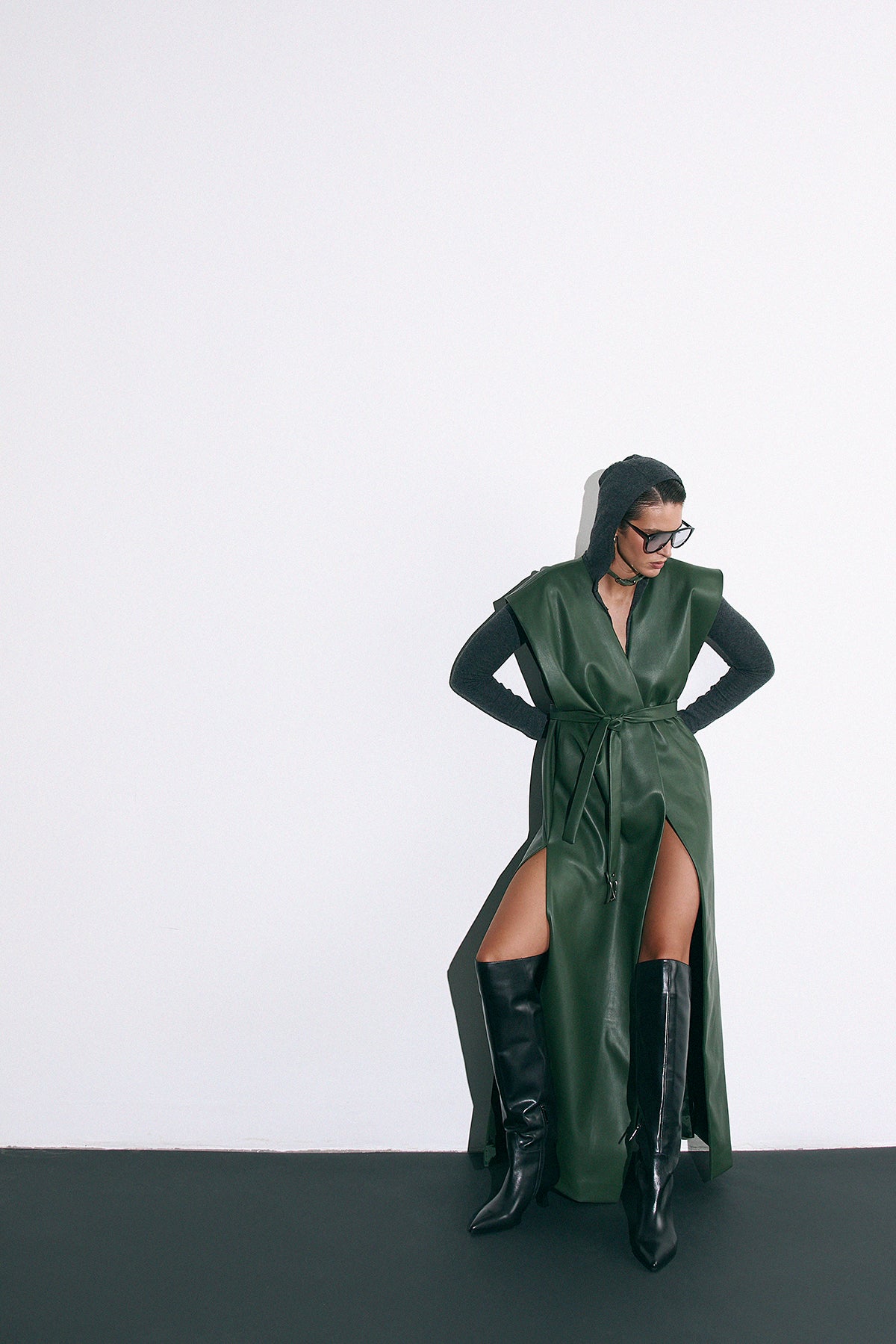 Cape-vest Caleon green