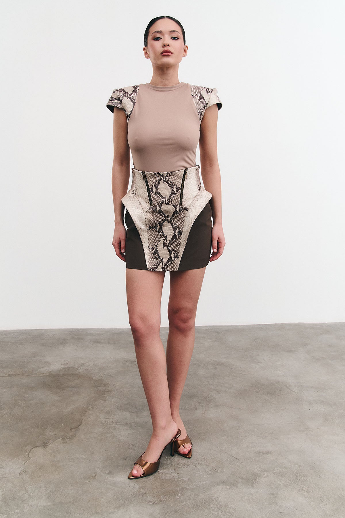 Skirt Setha Beige