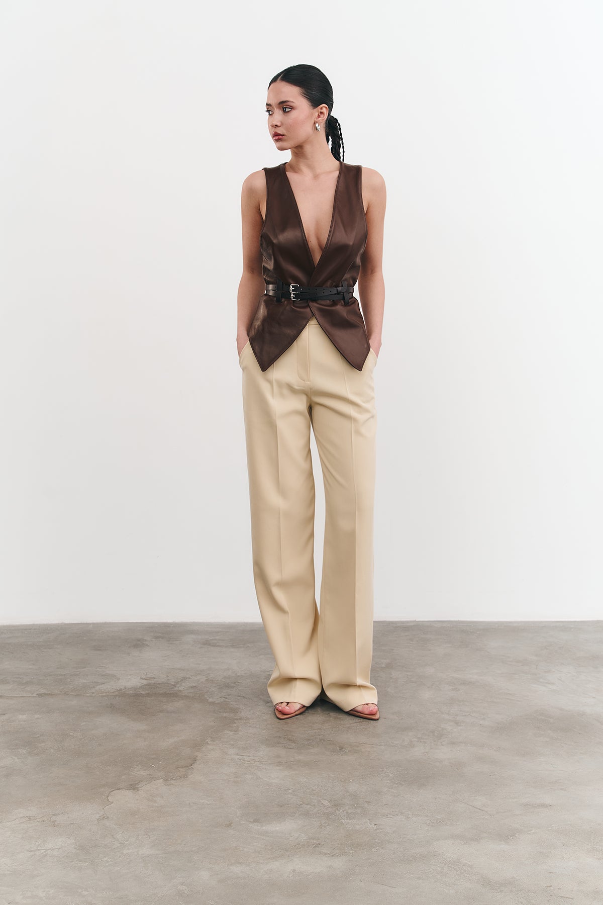 Vest KELLY Chocolate
