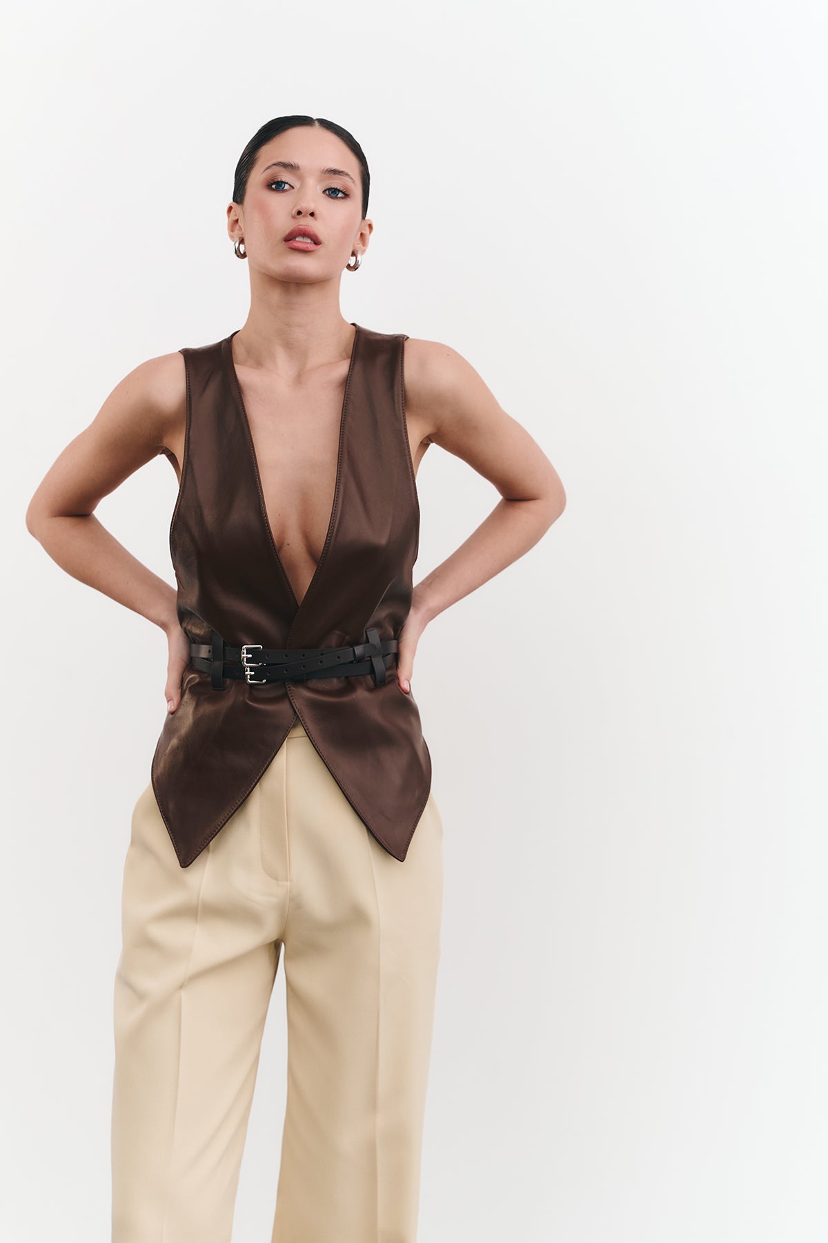 Vest KELLY Chocolate