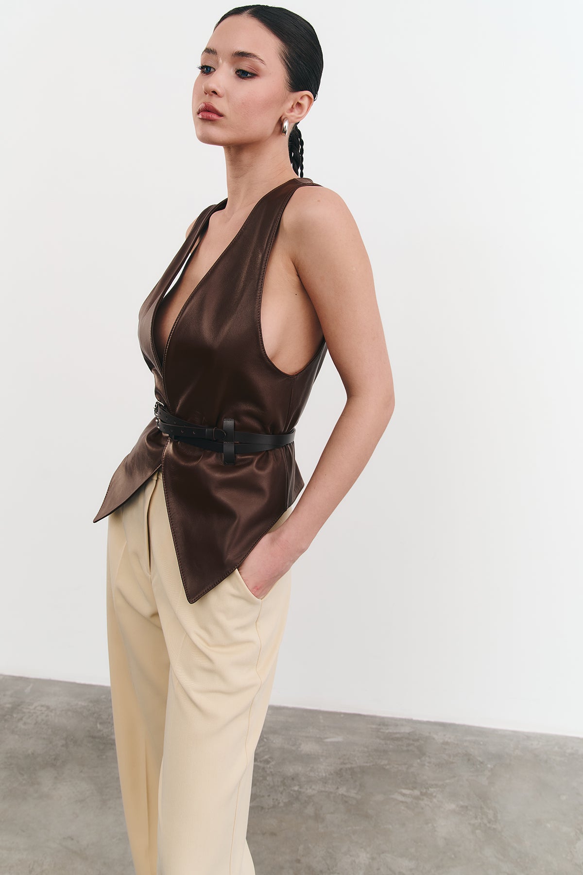 Vest KELLY Chocolate