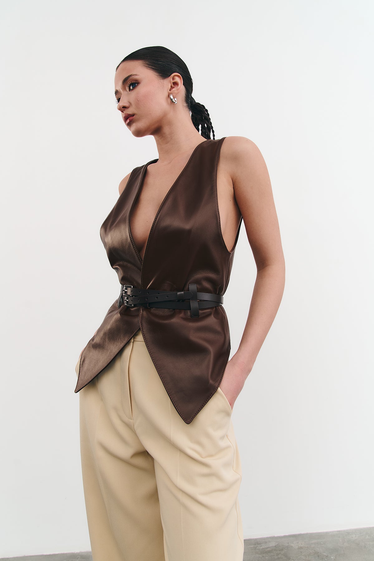 Vest KELLY Chocolate