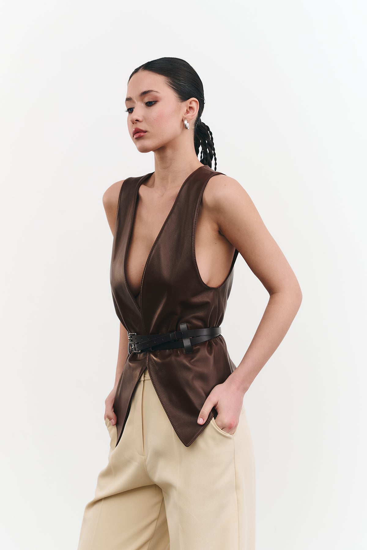 Vest KELLY Chocolate