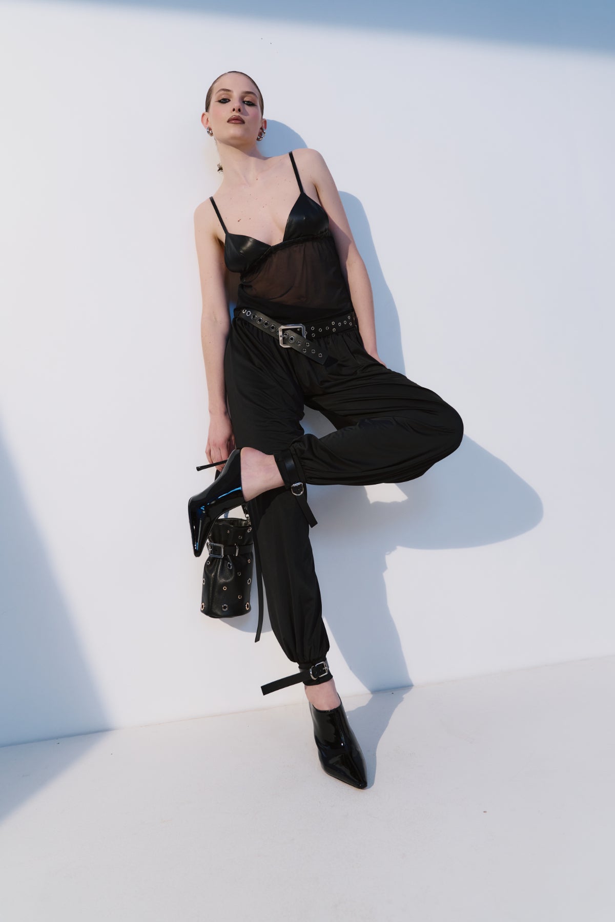 Pants with Straps Sahara Black