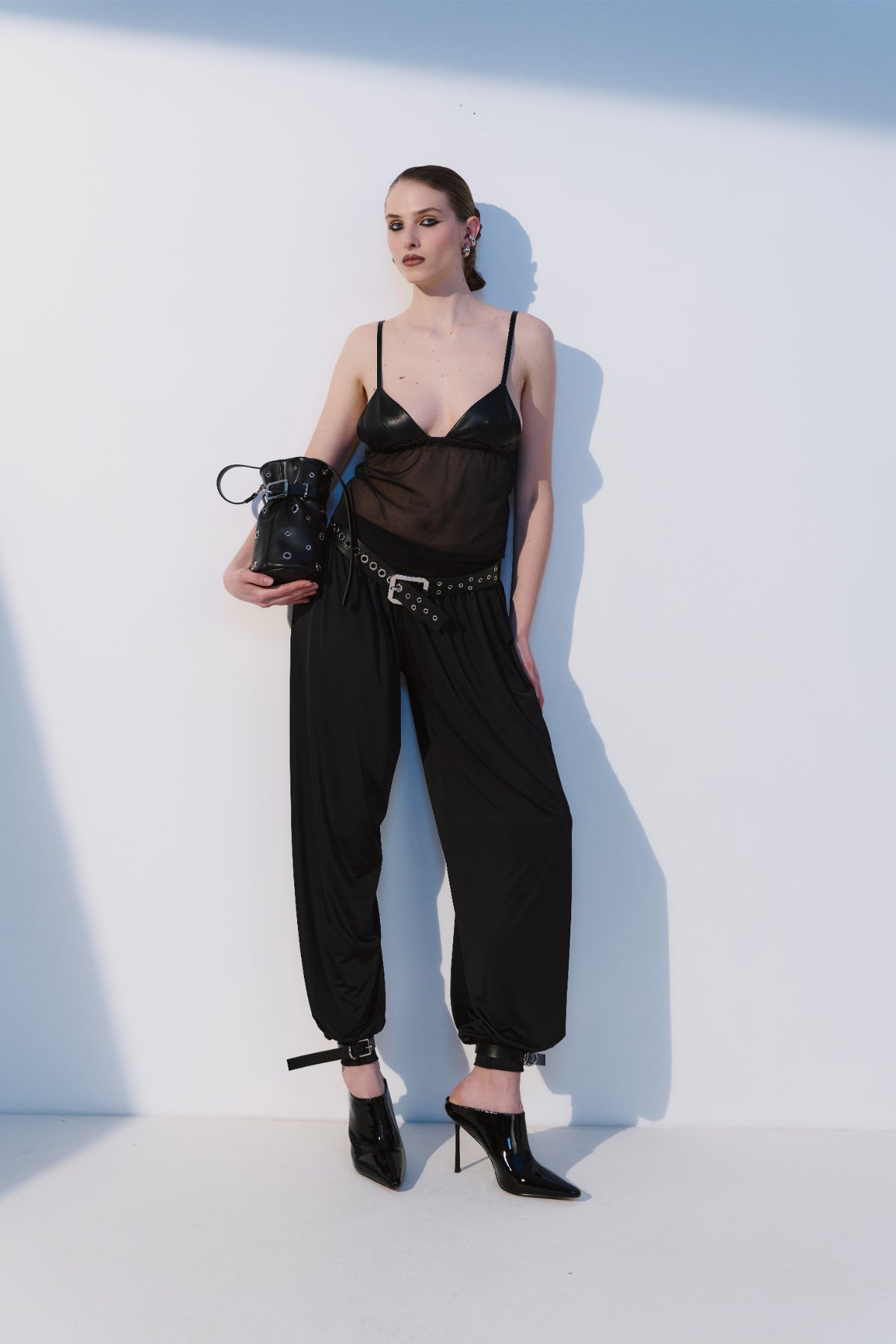Pants with Straps Sahara Black