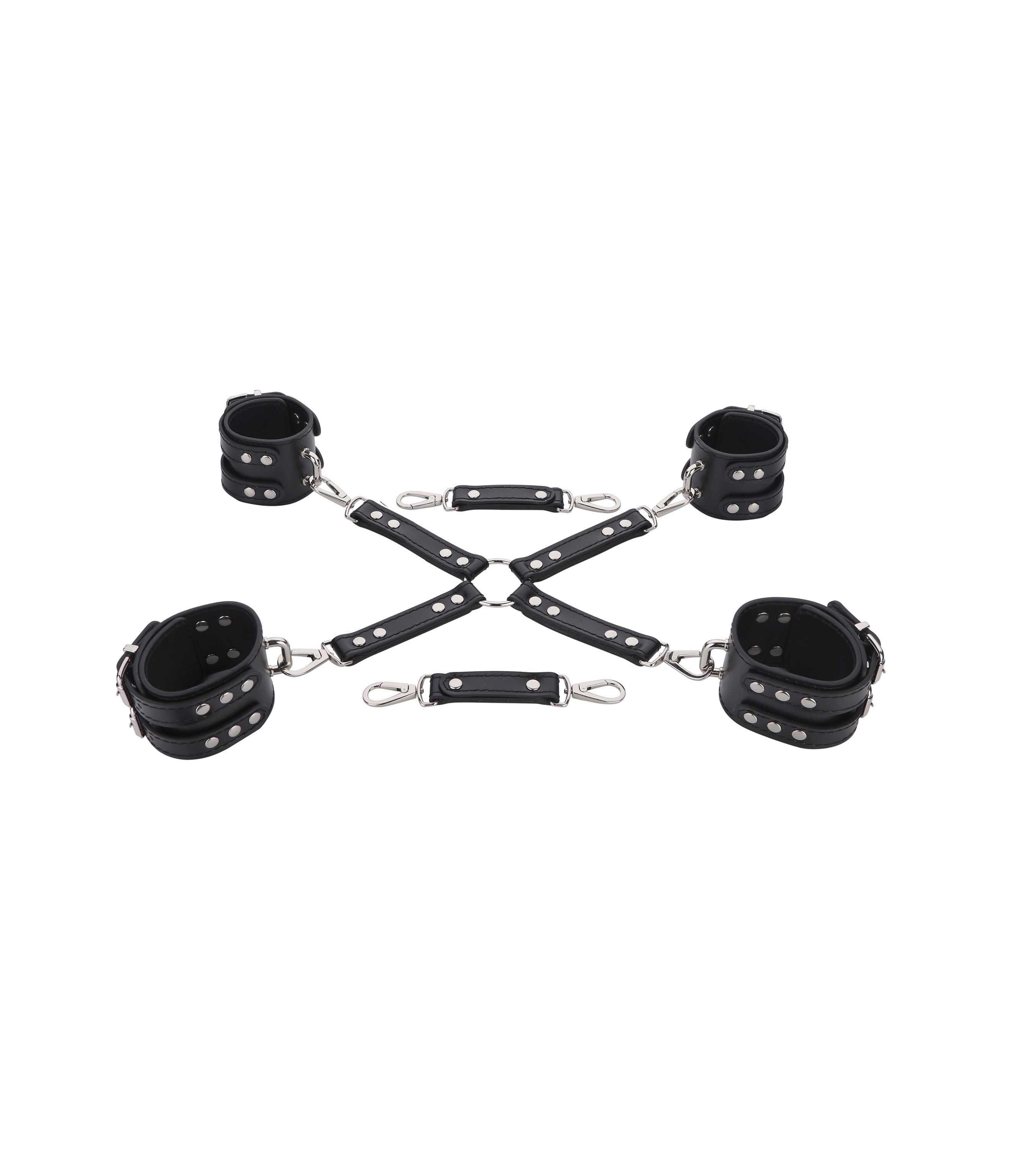 Handcuffs cross set Tinni Black