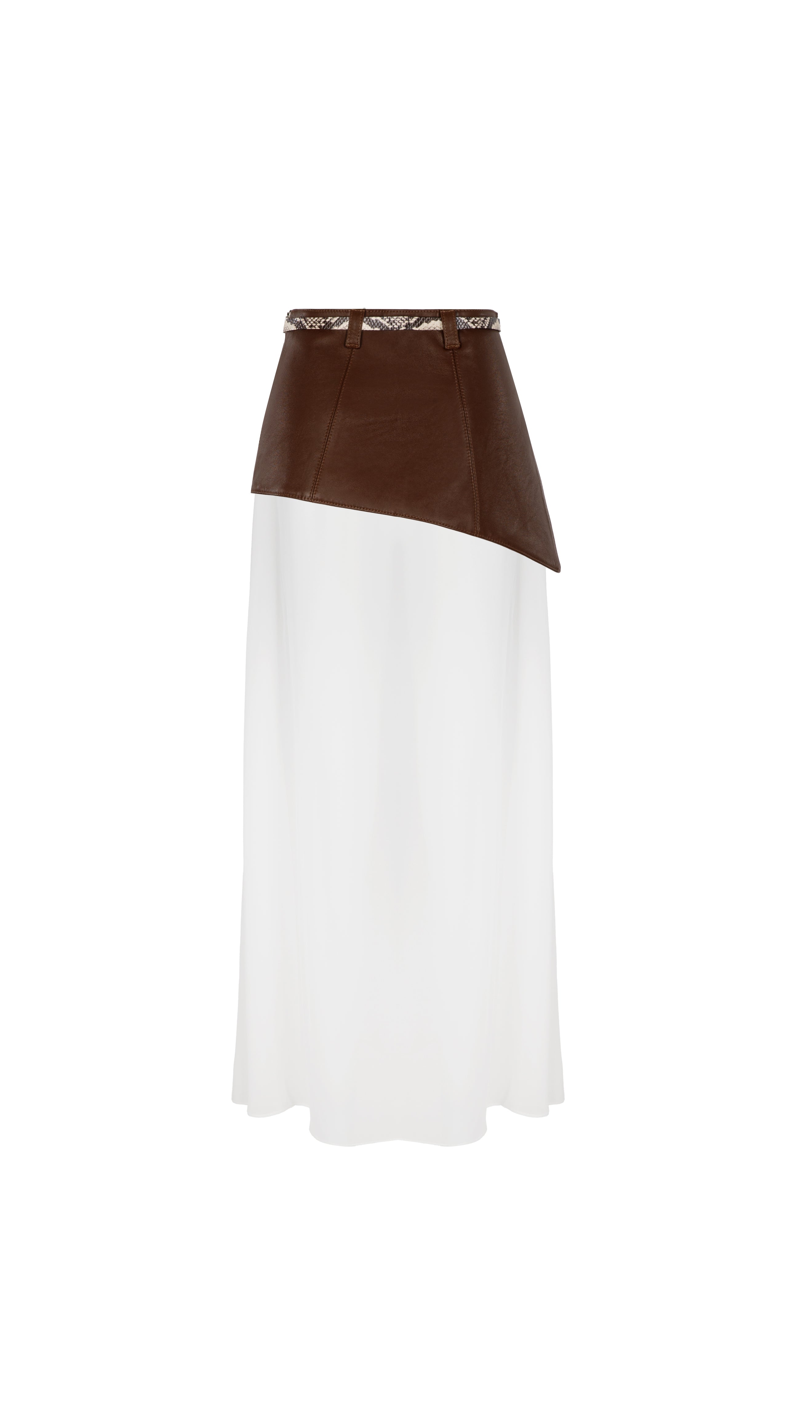 Basque LEYA with a Long Sheer Skirt