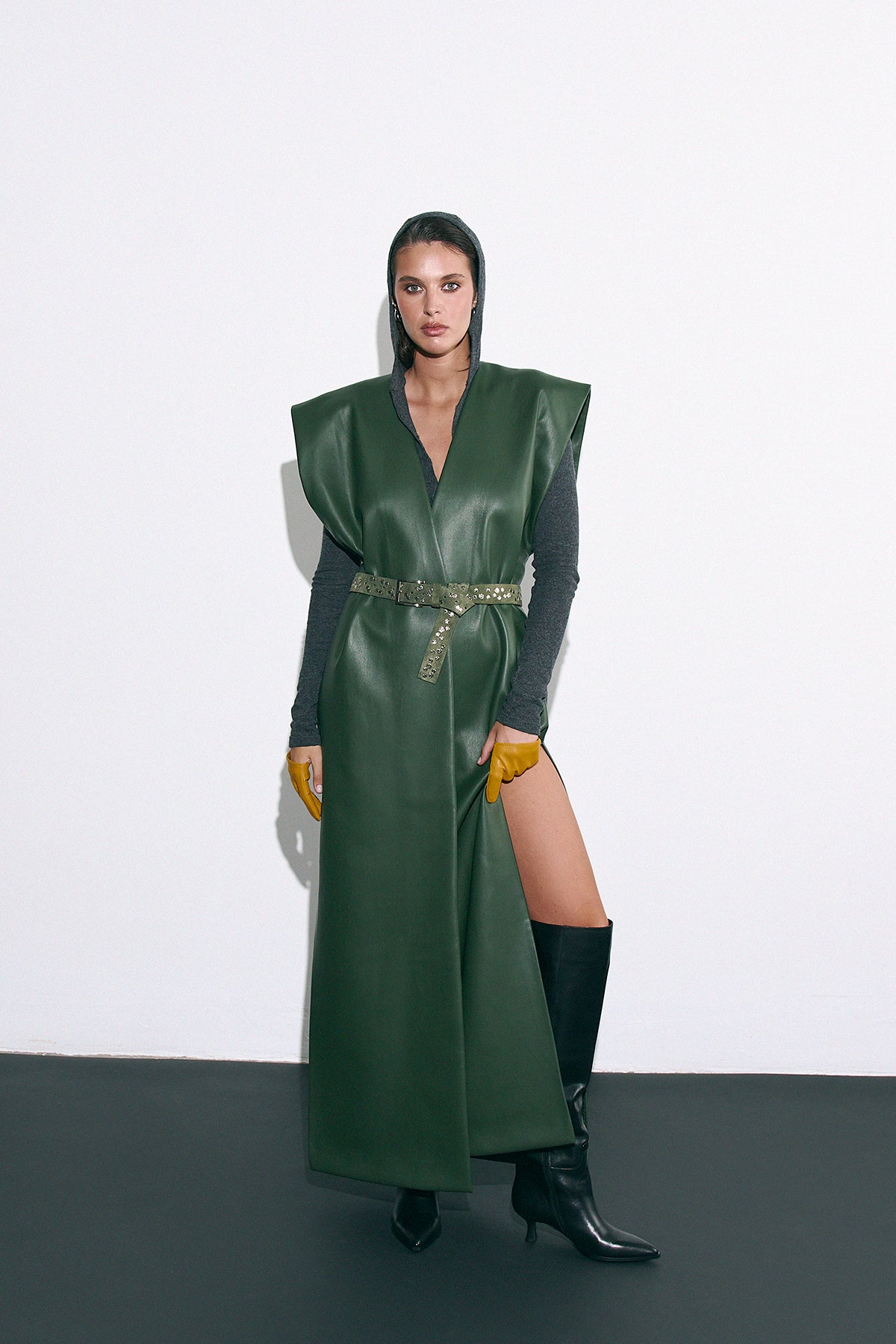 Cape-vest Caleon green