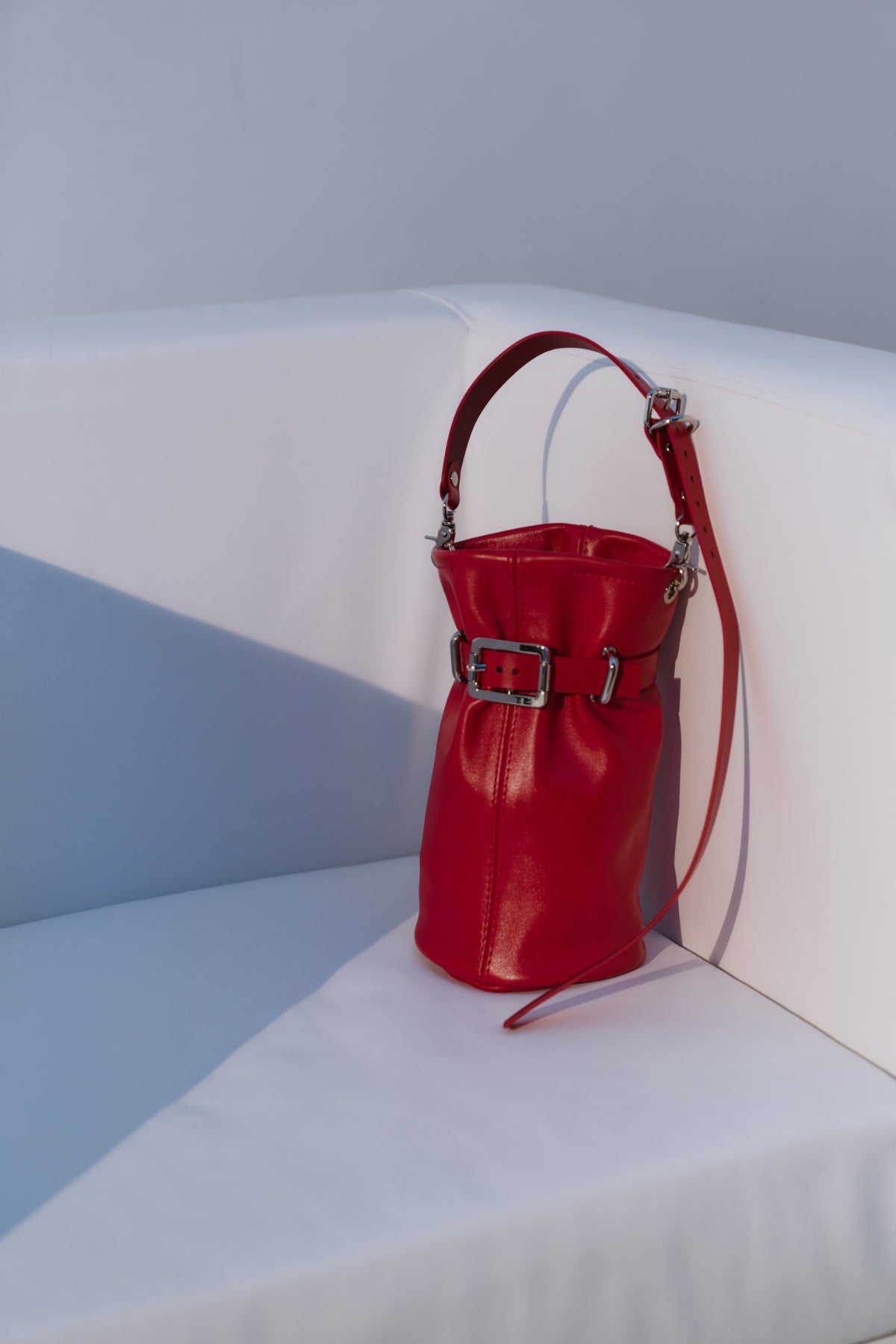 Bag Nikin 2.0 Red Smooth Leather